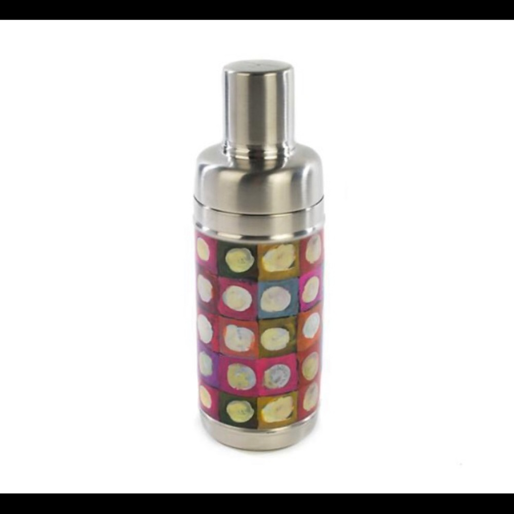 Mackenzie-Childs Unorthodot Cocktail Shaker NWT